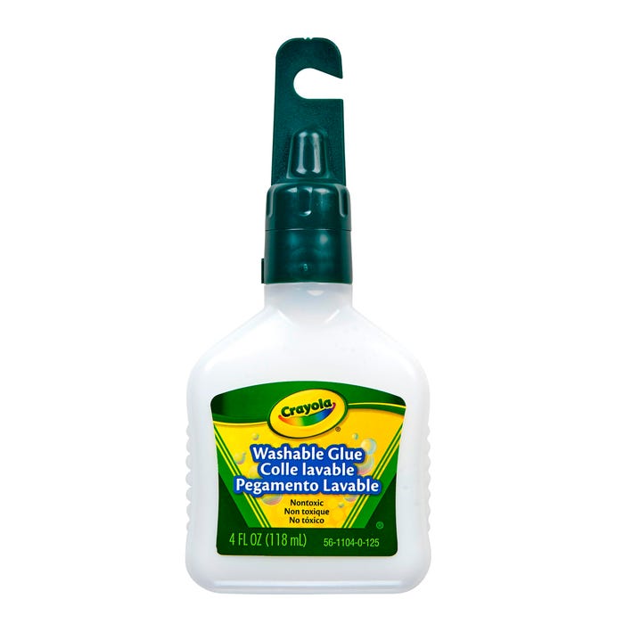 Crayola Washable School Glue, 4 Ounces, White