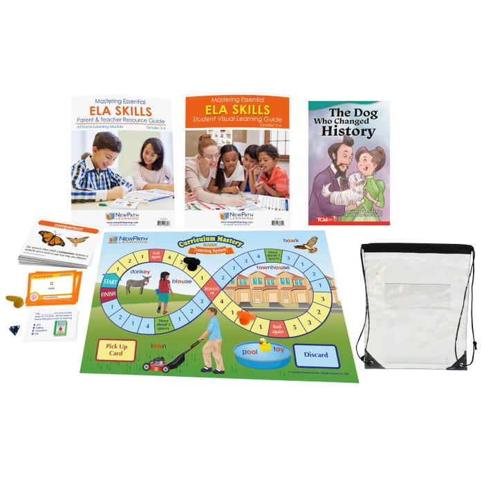 Achieve It! ELA Family Engagement Backpack, Grades 3 to 4