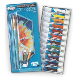 Royal Brush Essentials Watercolors, Set of 12
