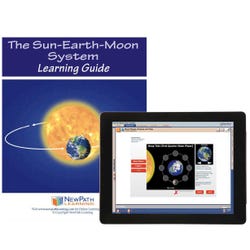 Newpath Learning Sun-Earth-Moon Student Learning Guide with Online Lesson, Item Number 2087517