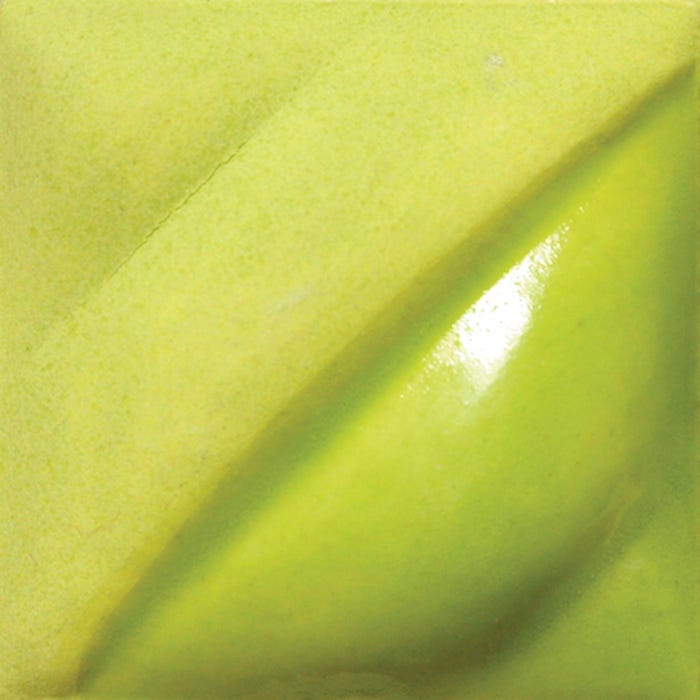 AMACO Velvet Underglaze, V-343 Chartreuse, Opaque, Pint