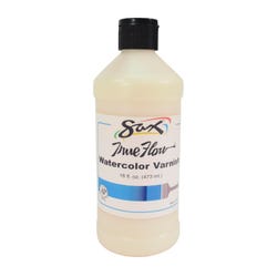 Sax True Flow Watercolor Varnish, Clear Gloss Finish, 1 Pint 402420