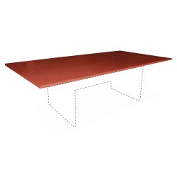 Lorell Conference Table Top, 94 x 47 x 1 Inches, Cherry, Item Number 1490039