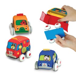 Melissa and Doug K's Kids Pull-Back Vehicles Toy