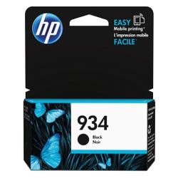 HP 934 Ink Cartridge, C2P19AN, Black