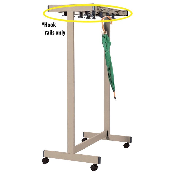 Magnuson Rap Rak Coat Rack Hook Rails