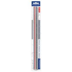 Staedtler 12 Inch Imperial Architect's Scale, Metal 2132098