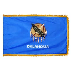 Annin Oklahoma State Flag, Nylon, Indoor, 3 x 5 Feet