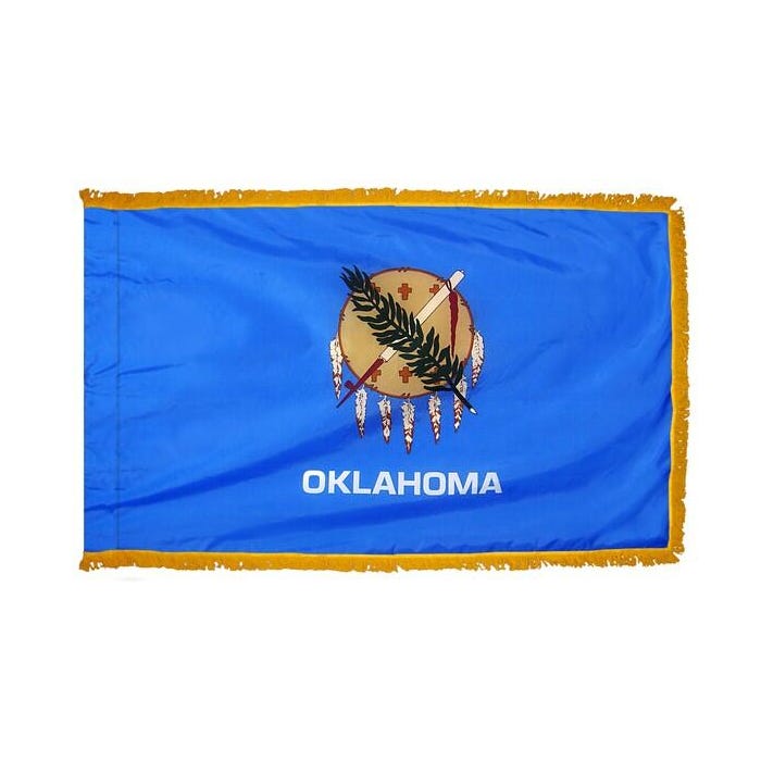 Annin Oklahoma State Flag, Nylon, Indoor, 3 x 5 Feet
