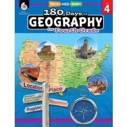 Shell Education 180 Days of Geography for Fourth Grade