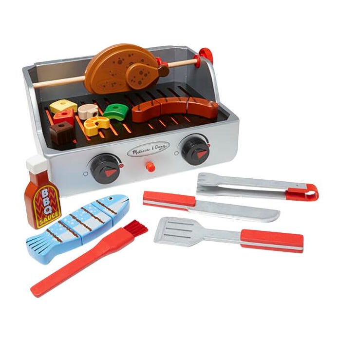 Melissa & Doug Rotisserie & Grill BBQ, Set of 24
