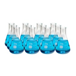 Narrow Mouth Erlenmeyer Flasks 250 ml Pack of 12 2139741