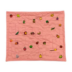 Fruits and Veggies Plush Marble Maze 2120061