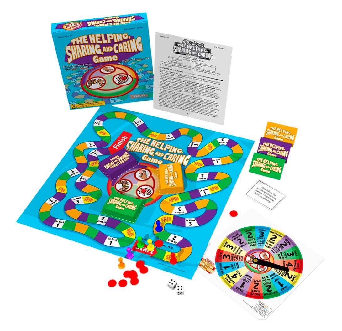The Helping, Sharing and Caring Board Game 2214680