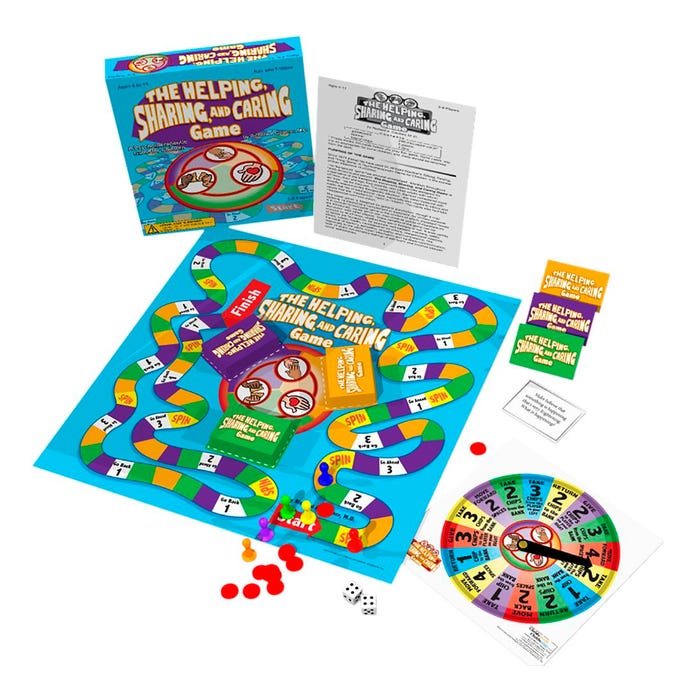 Childswork/Childsplay The Helping, Sharing, and Caring Board Game, Ages 4 to 12
