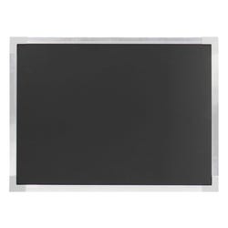 Flipside Aluminum Framed Dry Erase Board, Black Surface, 24 x 36 Inches 2003287