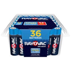 Rayovac High Energy AA Batteries, 36 Pack