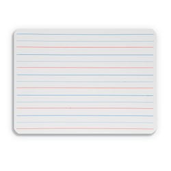 Flipside Lined/Plain Two-Sided Magnetic Dry Erase Board, 9 x 12 Inches 202084