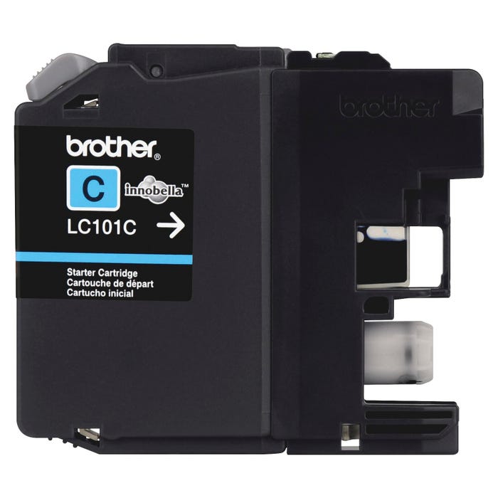 Brother Ink Toner Cartridge, LC101C, Cyan