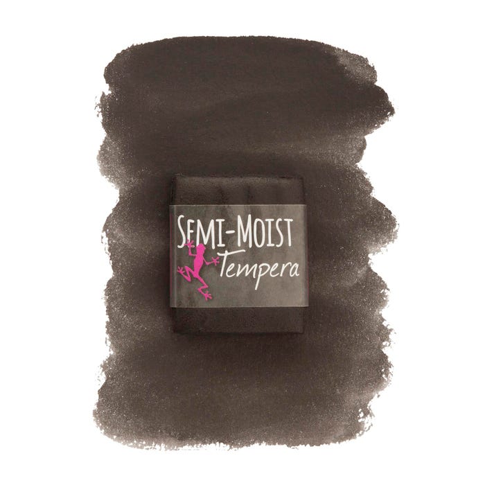 Jack Richeson Semi-Moist Tempera Cake, Black