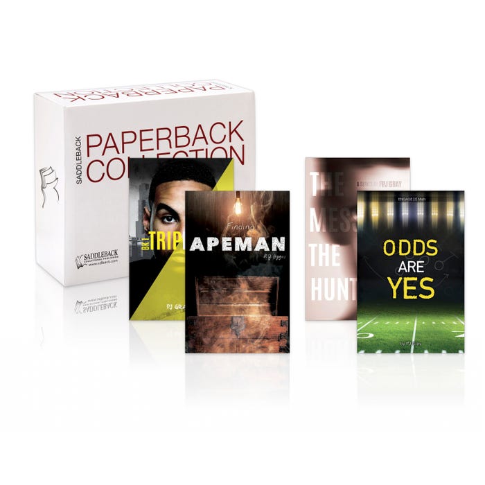 Saddleback Educational Publishing Young Adult Set B, Range BR-290L Small Box, Set of 28