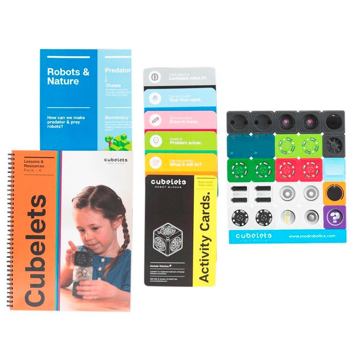 Cubelets Lesson Plan Bundle, LaunchPad Edition, Grades Pre-K to K