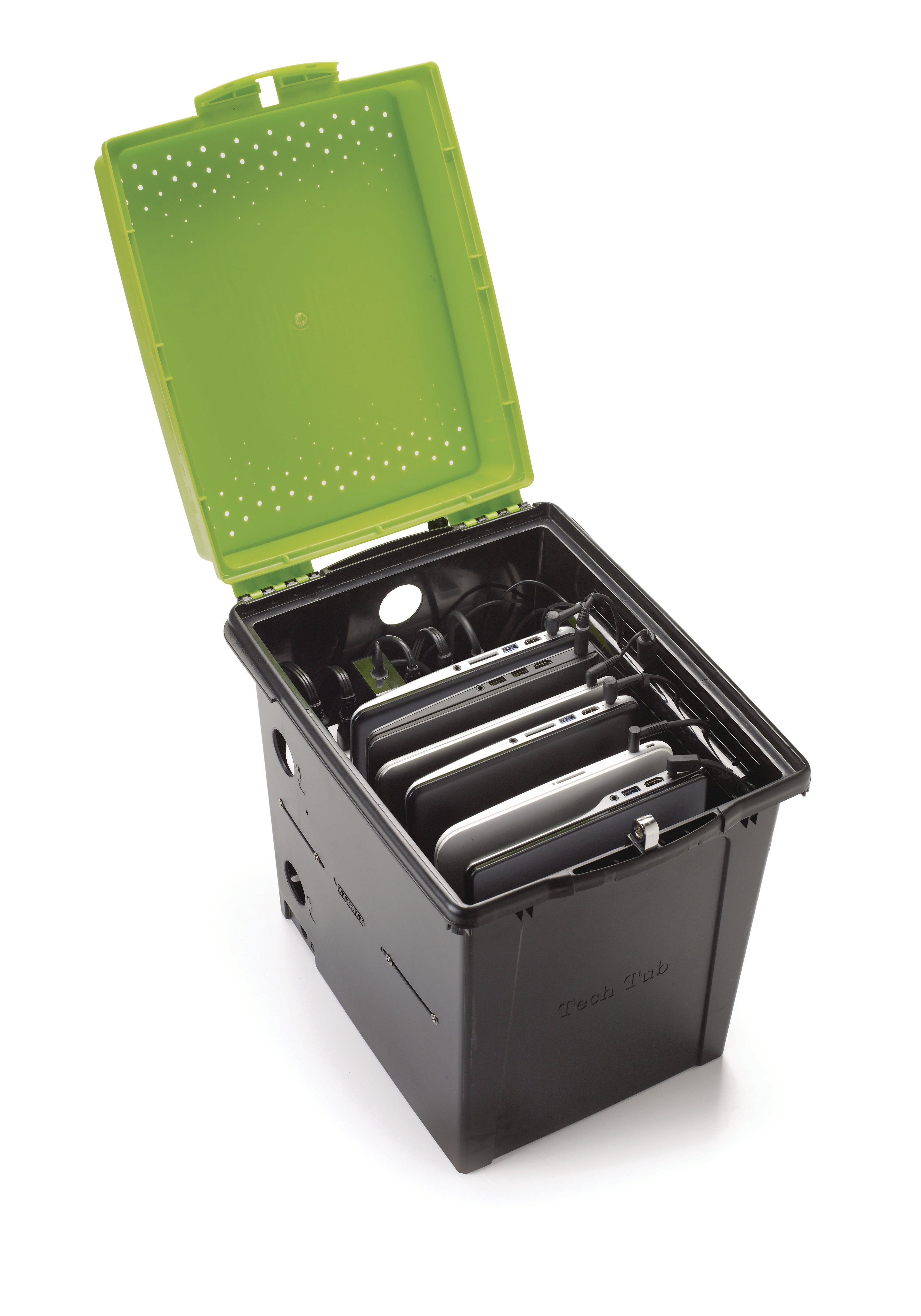 Copernicus Premium Tech Tub for Large USB Adapters, Holds 6 Devices