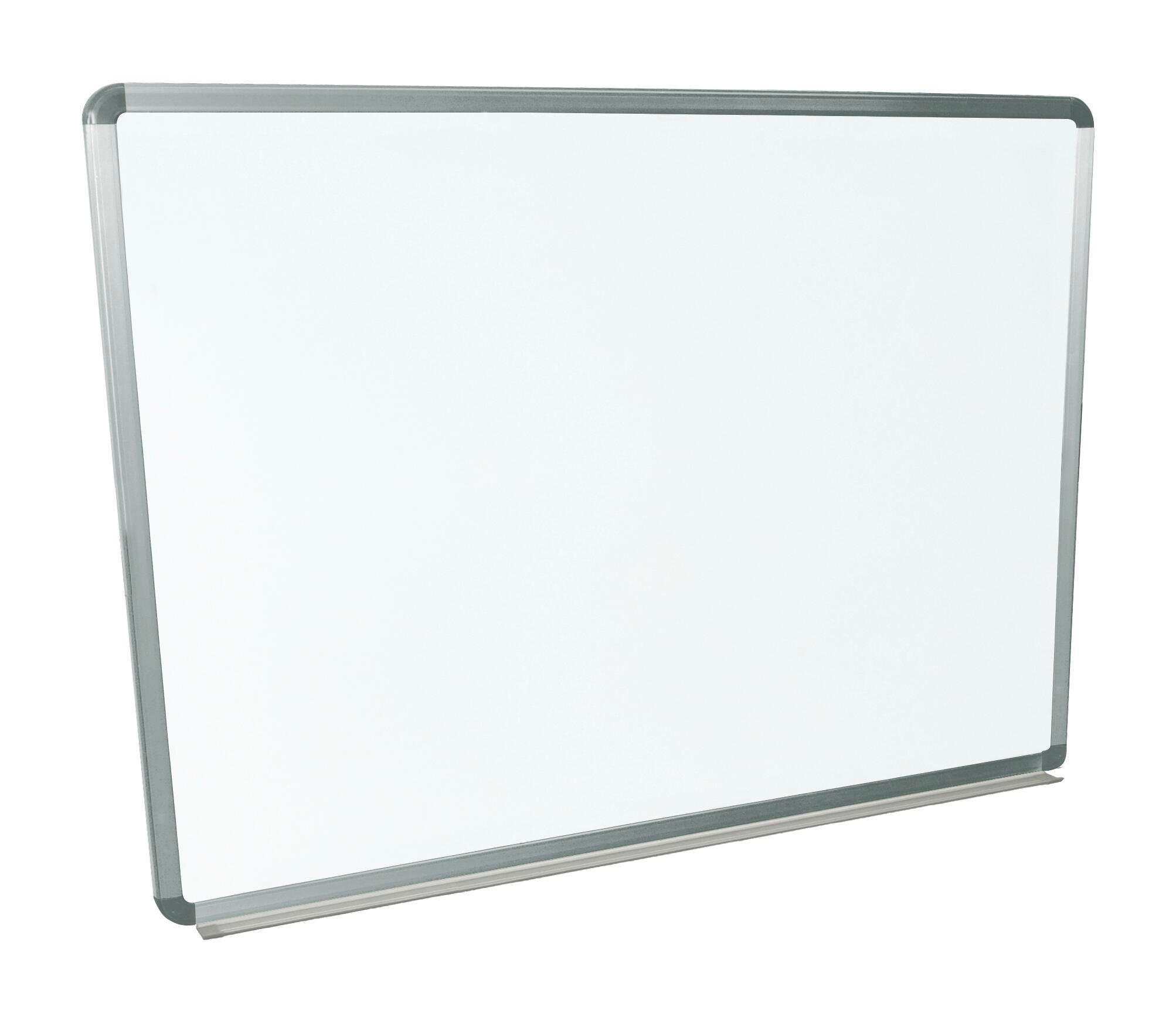 Luxor Wall-Mounted Magnetic Whiteboard, 48 x 36 inches 1556750