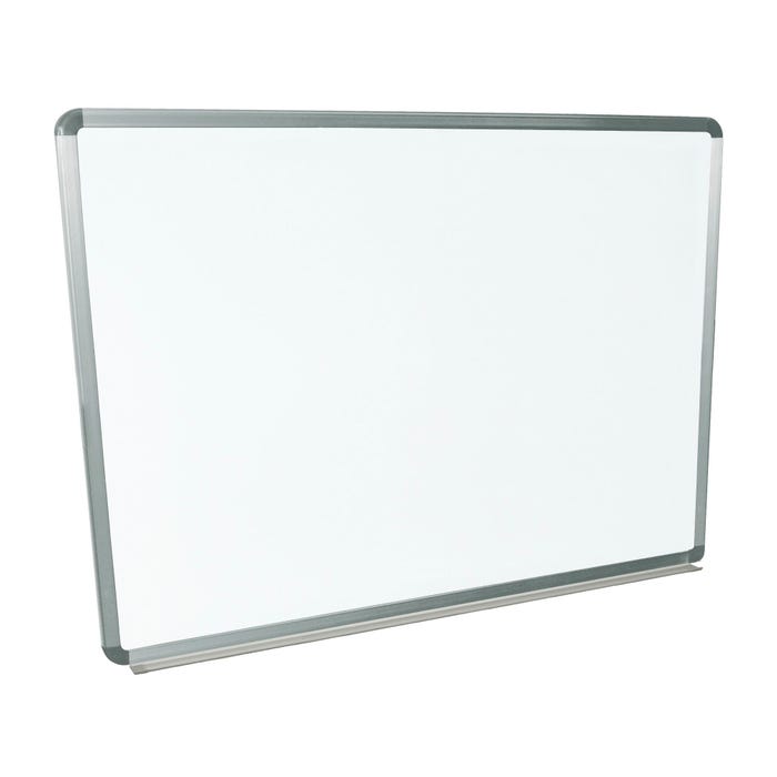 Luxor Wall-Mounted Magnetic Whiteboard, 48 x 36 inches