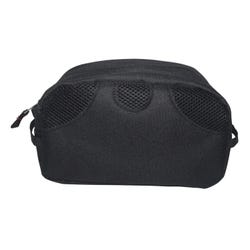 Black Unzipped Toiletry Bag, 2117947