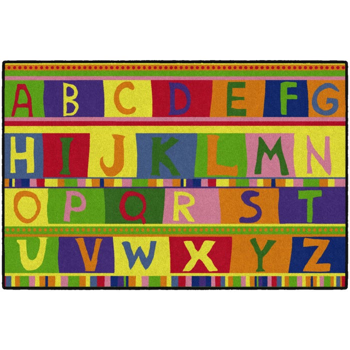 Flagship Carpets ABC Tapestry Carpet, Rectangle
