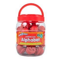 Easy Grip Dough & Paint Stampers - Uppercase 2148609