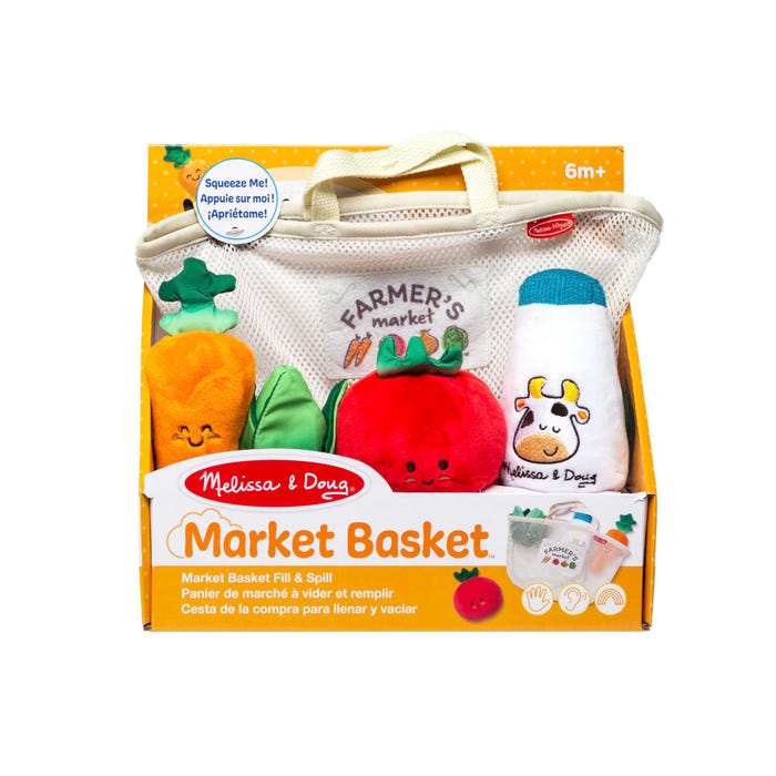 Melissa & Doug Market Basket Fill and Spill