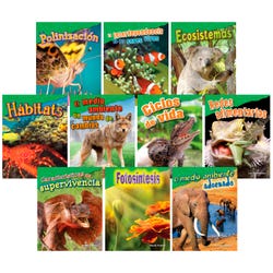 Teacher Created Materials Let's Explore Life Science Grades 2 to 3, Set of 10, Spanish