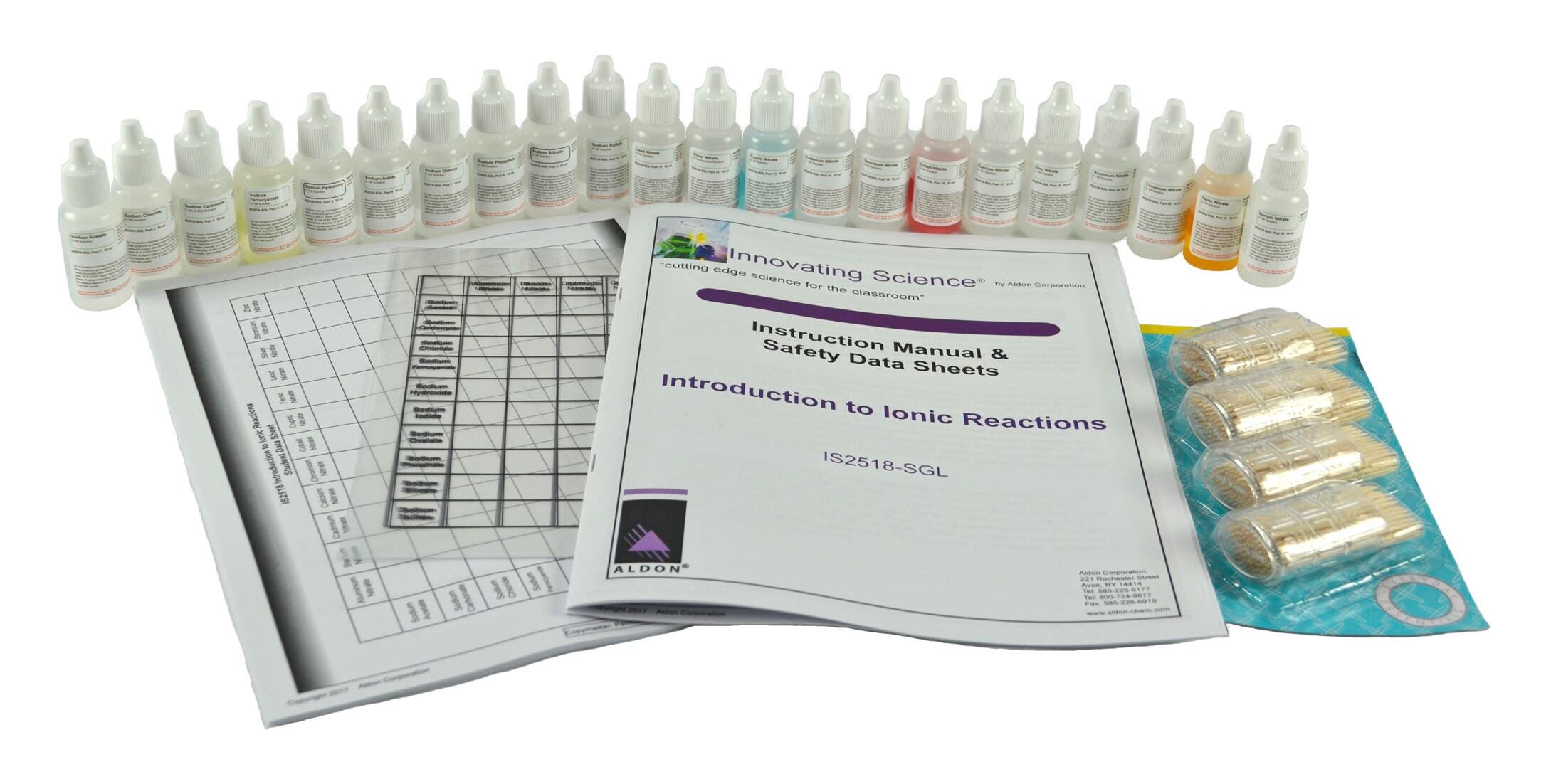 Image for Innovating Science Introduction to Ionic Reactions, Small Group Learning from School Specialty