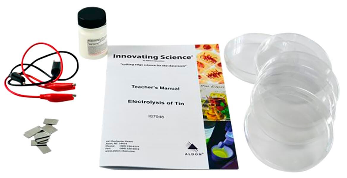 Image for Innovating Science Electrolysis of Tin Demonstration from School Specialty