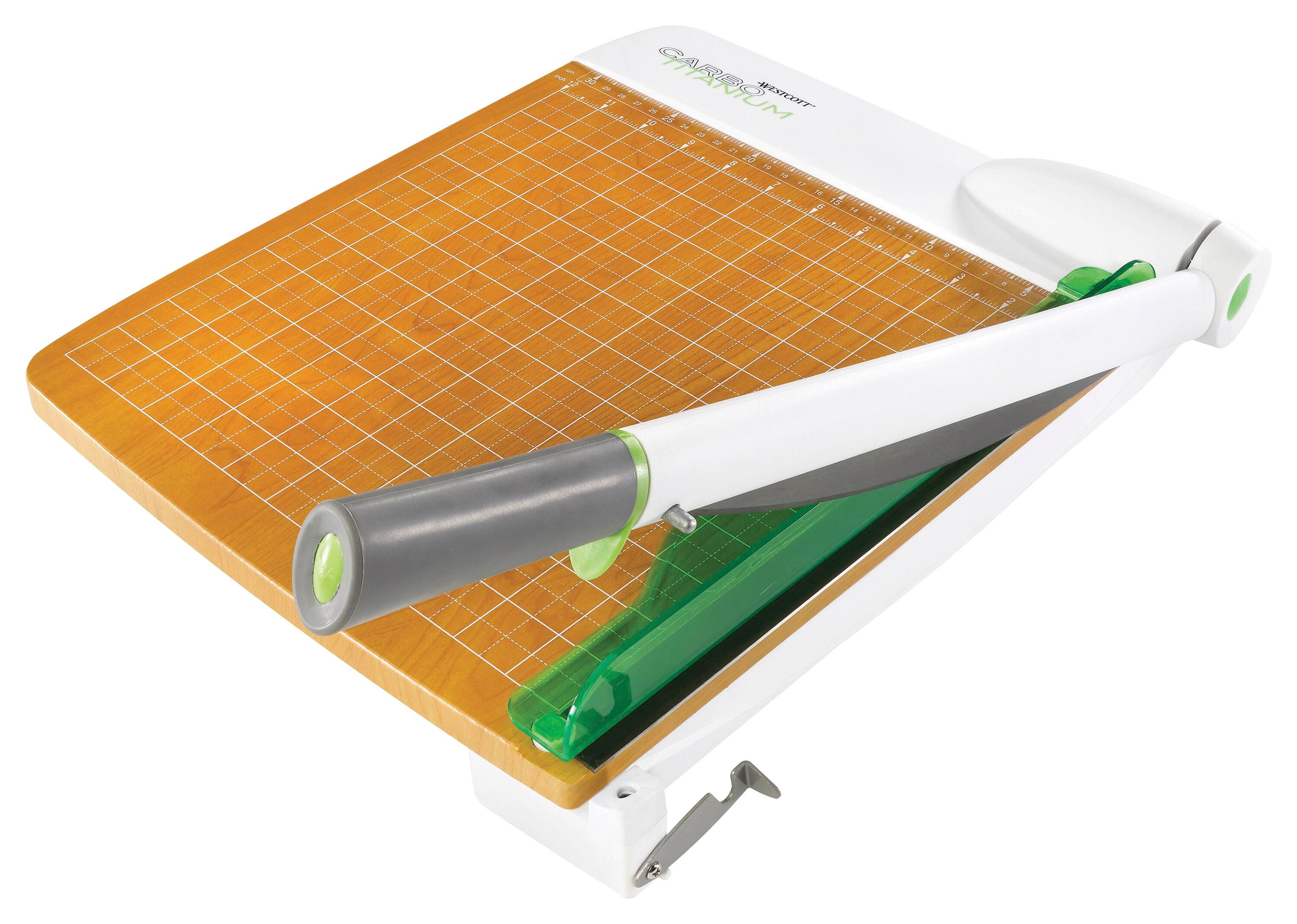 Westcott CarboTitanium Guillotine Paper Trimmer, 18 Inch Cut, Item Number 1594989