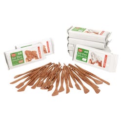 Pepy Air-Dry Clay Classroom Pack, 7.7 Pounds, Assorted Colors, 7 Bars & 20 Tools