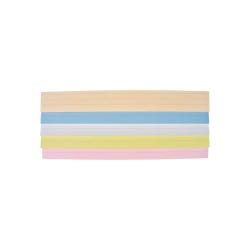 School Smart Ruled Sentence Strips, 3 x 24 Inches, Kaleidoscope Colors, 90 lb, Pack of 100 000267