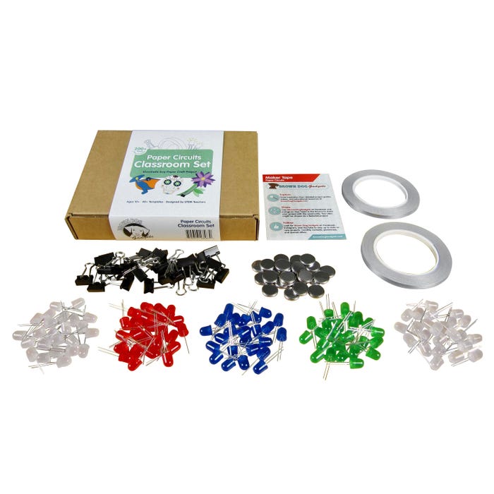 Brown Dog Gadgets Paper Circuits, Paper Classroom Set