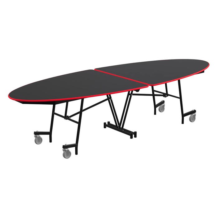 Classroom Select Mobile Table, Elliptical, 10 Feet