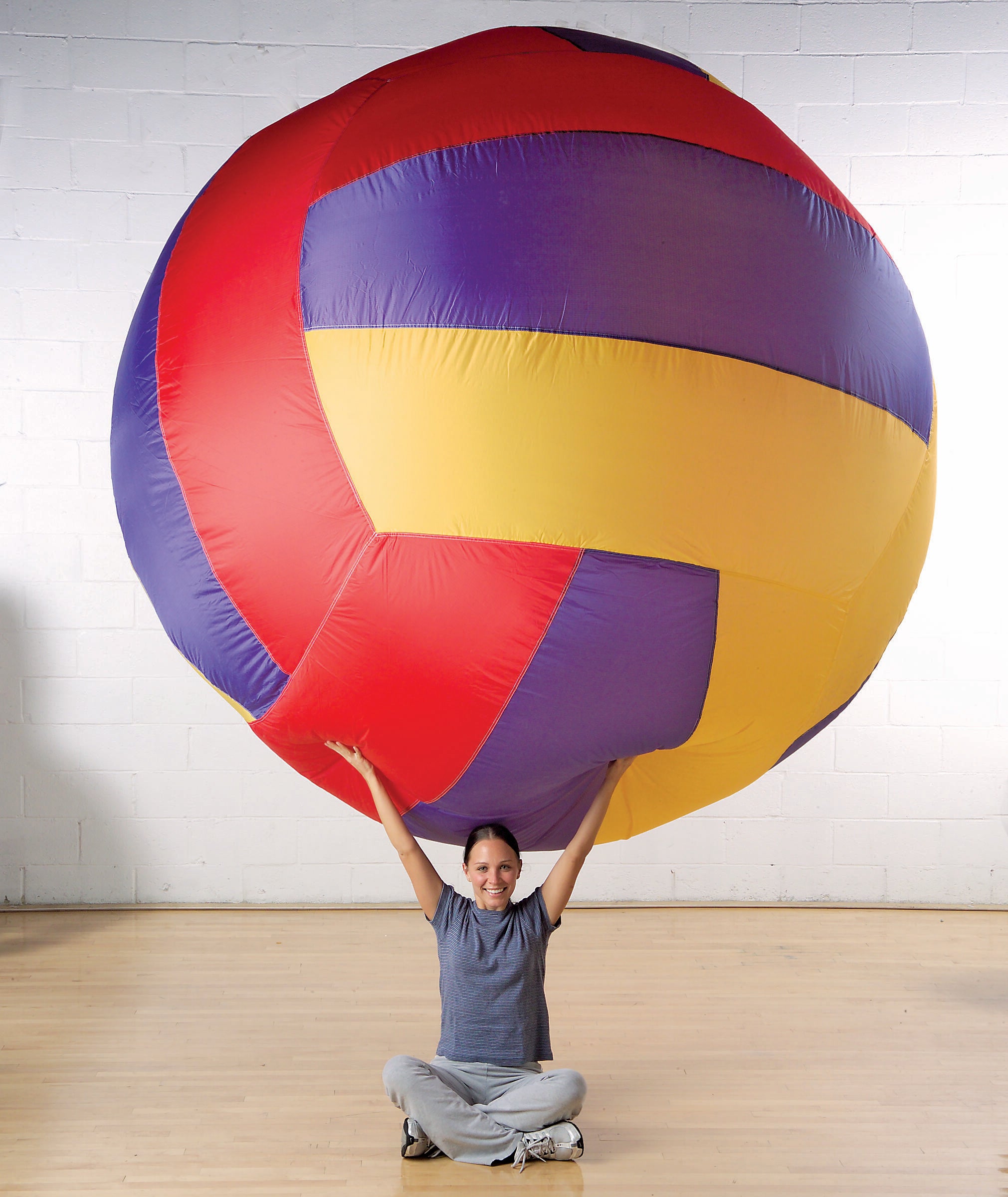 FlagHouse Sportlite AirLites Ball, 8 Inch Diameter, Volleyball, Each 2121349