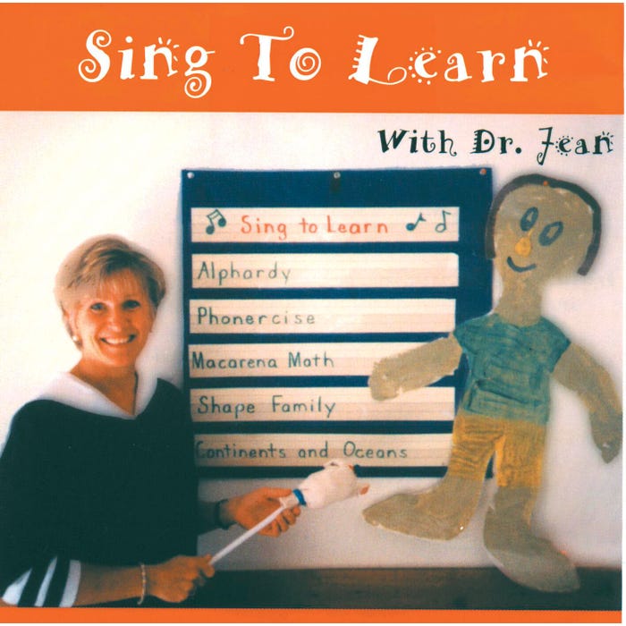 Melody House Sing To Learn with Dr. Jean Music CD