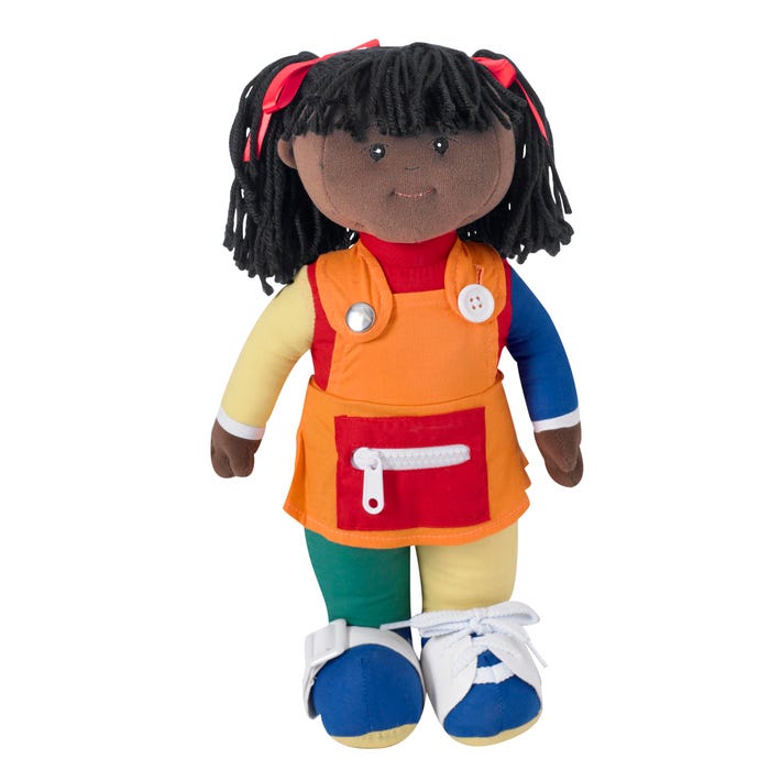 Children's Factory Learn to Dress, African American Girl