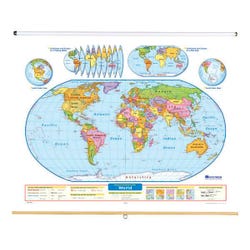 Nystrom Readiness World Roller Map, Item Number 1398258
