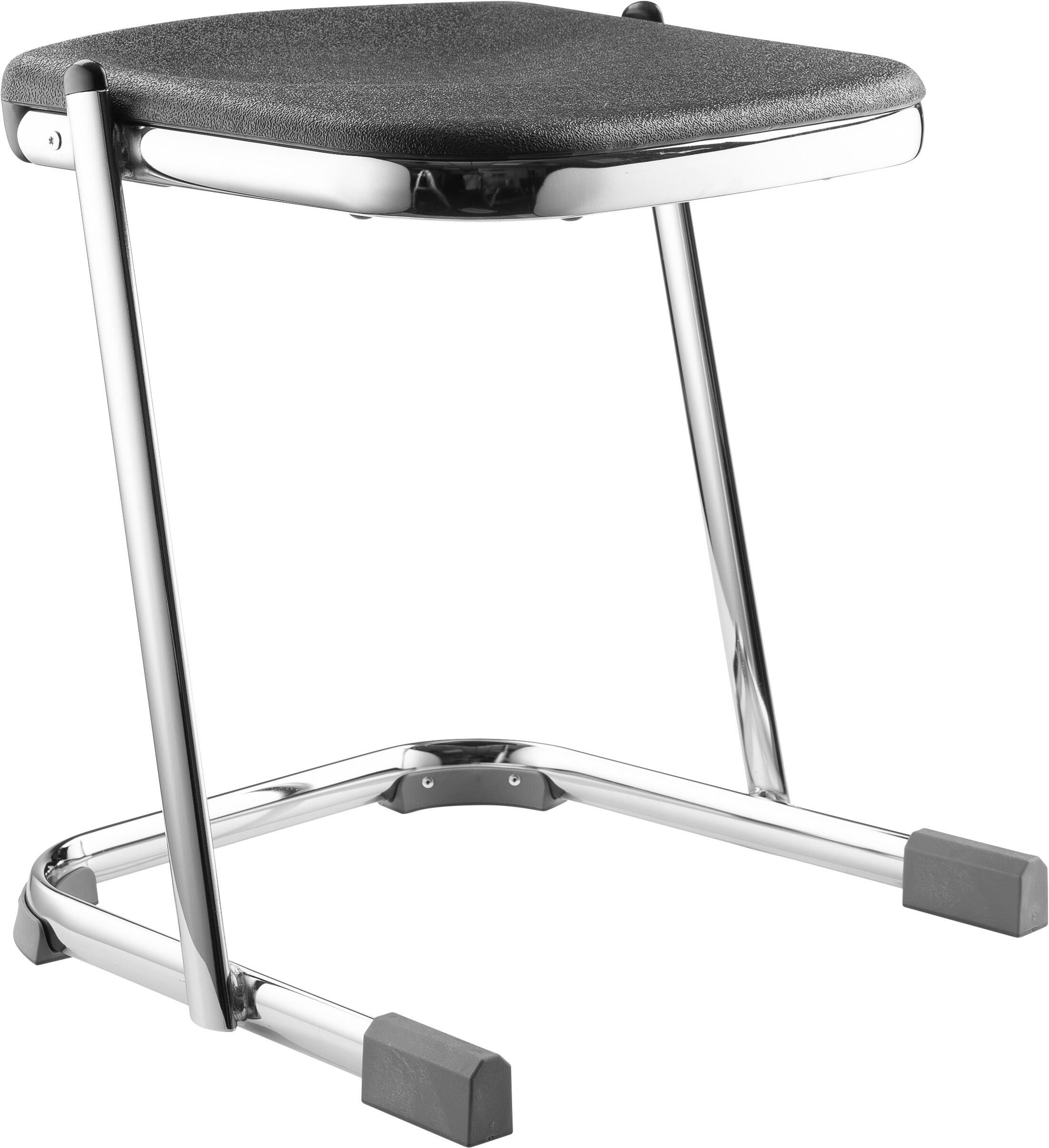Image for National Public Seating Elephant Z-Stool, 18 Inch Seat Height, Black from School Specialty