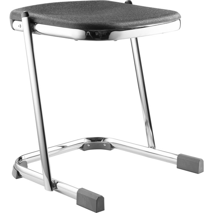 National Public Seating Elephant Z-Stool, 18 Inch Seat Height, Black