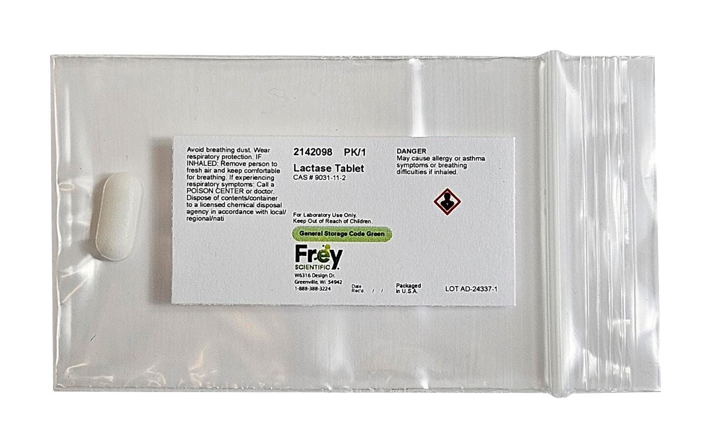 Lactase Tablet, Pack of 1 2142098