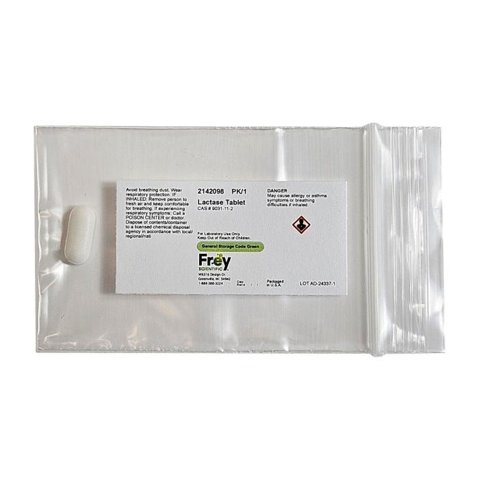 Frey Scientific Lactase Tablet, Pack of 1