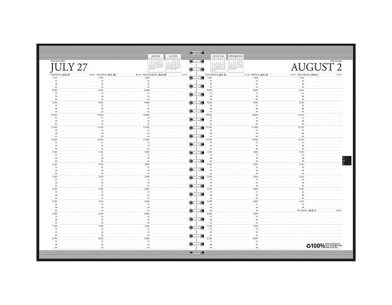 House of Doolittle Recycled Academic Professional Appointment Planner, August 2026 to July 2027, 8-1/2 x 11 Inches